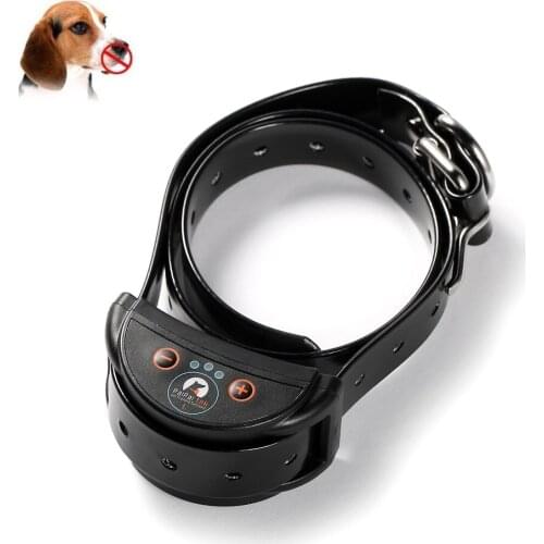 PaiPaitek Anti-Bark Pet Dog Collar Automatic Rechargeable Sensitivity Adjustable Sound Static Dog Animal Bark Collar