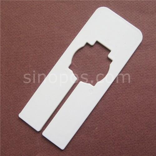 Plastic Hangrail Rectangular Size Dividers, clothing hanger rack divider rectangle square round tube sign marker apparel clothes