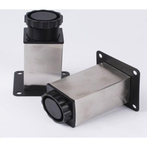 Stainless Steel Furniture Adjustable Support Feet for Sofa Cabinet Feet Cabinets Coffee Table Legs Furniture Hardware Parts