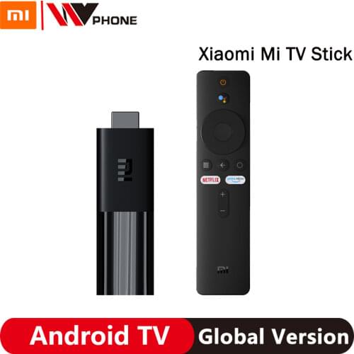 Xiaomi Mi TV Stick Global Version Android TV FHD HDR Quad Core HDMI 1GB RAM 8GB ROM Bluetooth Wifi Netflix Google Assistant