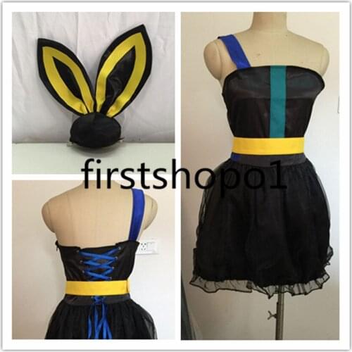 Japanese actress Amuro namie Black rabbit directing clothes cosplay costume namie amuro LIVE STYLE 2016-2017