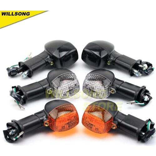 Rear Turn Signal Lights Lamp Indicator Bulb For KAWASAKI KLE400 KLE500 KLE250 Anhelo Motorcycle Accessories Lighting