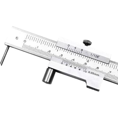 0-200mm Marking Vernier Caliper With Carbide Scriber needle Parallel Marking New 2020