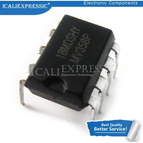 10PCS LMV358P LMV358 LMV 358 DIP-8 In Stock