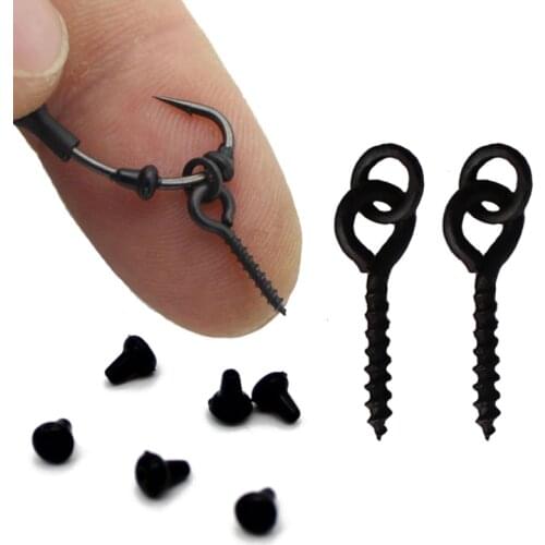 70Pcs Carp Fishing Accessories Bait Screw Hook Stopper Carp Bait Holder Boilies Insert Stoppers for Fishing Chod Rig Tackle Tool
