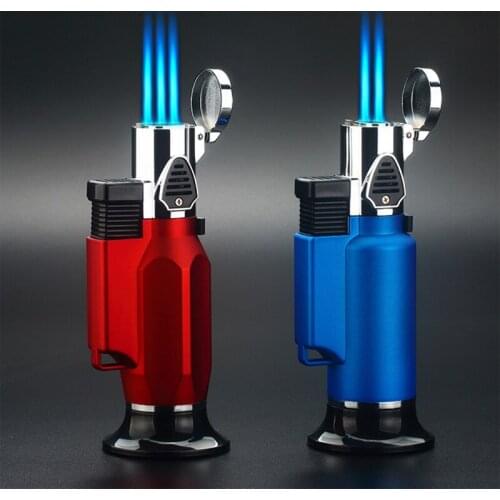 Airbrush Welding Torch Barbecue Ignition Lighters Lighter Windproof Torch Lighter Butane Gas Welding Jet Windproof Encendedores