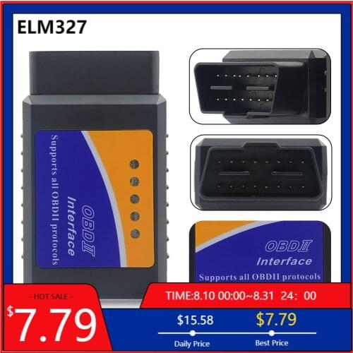 OBD2 Scanner elm327 Bluetooth elm 327 v 1 5 Automotivo Ferramentas Automotiva Diagnostic Auto Automotriz obd2 Code Reader ELM327
