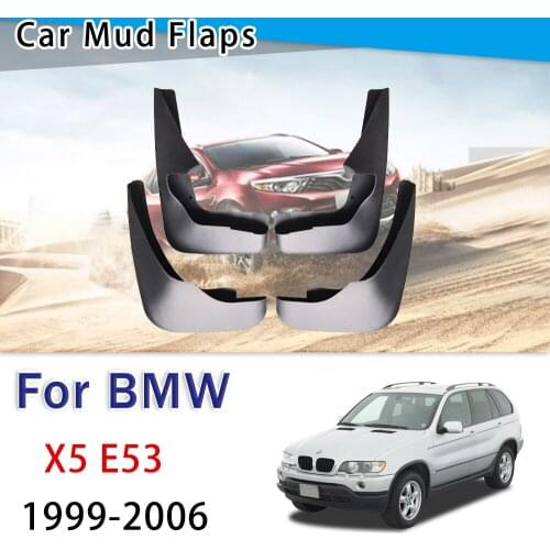 For BMW X5 E53 1999-2006 Mudflap Fender Mud Guard Flap Splash Flaps Mudguards Accessories 2000 2001 2002 2003 2004 2005