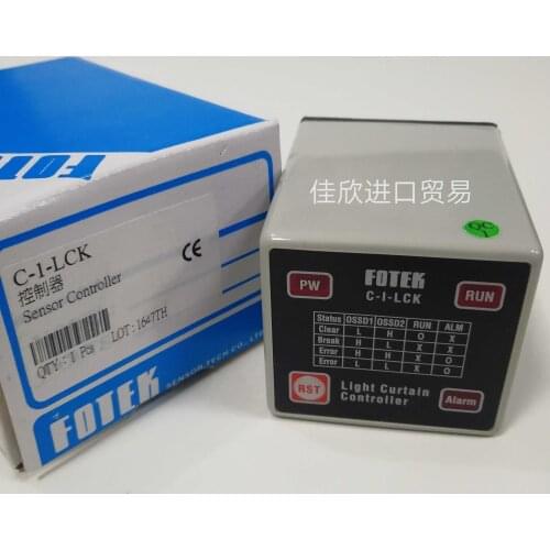 C-1-LCK C-1-24V FOTEK Light Curtain Sensor Controller 100%New & Original