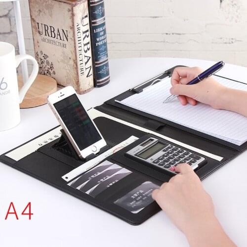 A4 Phone Holder Bags Document Business Folder Manager Conference Calculator File Organizer Layout School Office Stationery Gifts