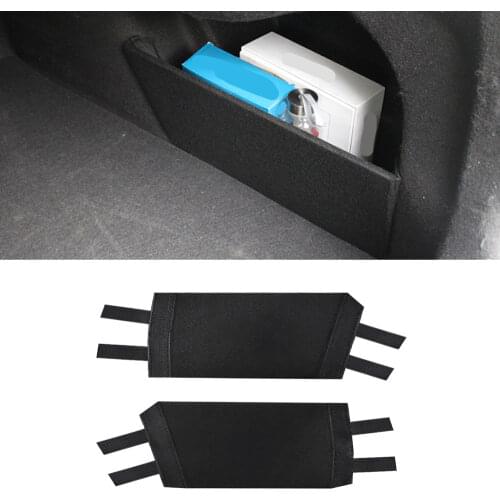 For VW Volkswagen Arteon 2017-2021 Car Accessories Flannel Auto Trunk Side Storage Organizer Board Baffle Partitions Plate Plank