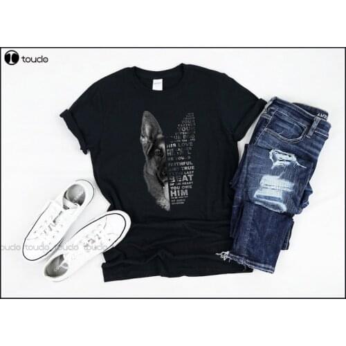 He Is Your Friend Your Partner Your Defender Your Dog German Shepherd K9 Dog Police Dogs T-Shirt Beer Shirt