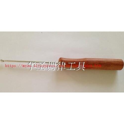 Piano tuning tools, grand piano miniature adjustable wrench, red wood handle