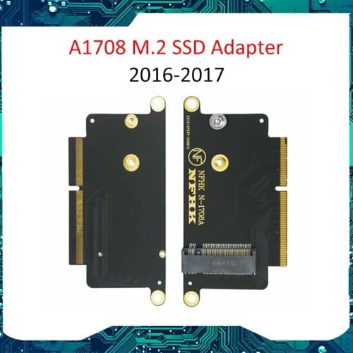 New Laptop A1708 SSD Adapter Card N-1708A NVMe PCI Express PCIE to M.2 for Macbook Pro Retina 13" A1708 2016 2017 Year