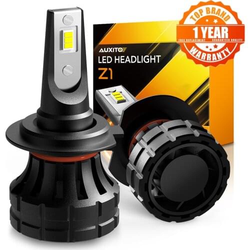 AUXITO 2x Turbo LED H7 H4 Super Car Headlight Bulb H13 H8 H11 9005 9006 9012 HIR2 10000LM For Audi A4 A3 B6 B8 A5 A6 C5 C6 A7 A8
