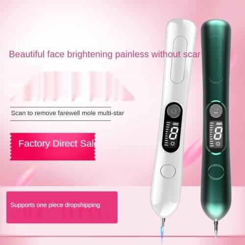 LCD Laser Plasma Pen Skin Tag Remover Mole Freckle Wart Removal Beauty Machine Blemish Dark Spot Home Use Devices 9 Levels