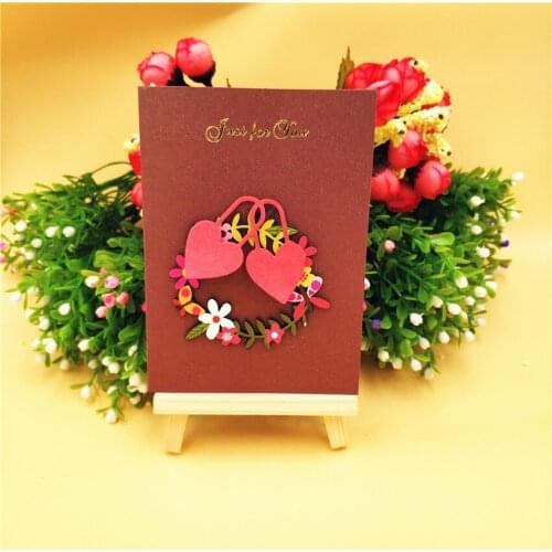 Metal Concentric knot paper die cutting dies for Scrapbooking/DIY Easter wedding Halloween Easter card