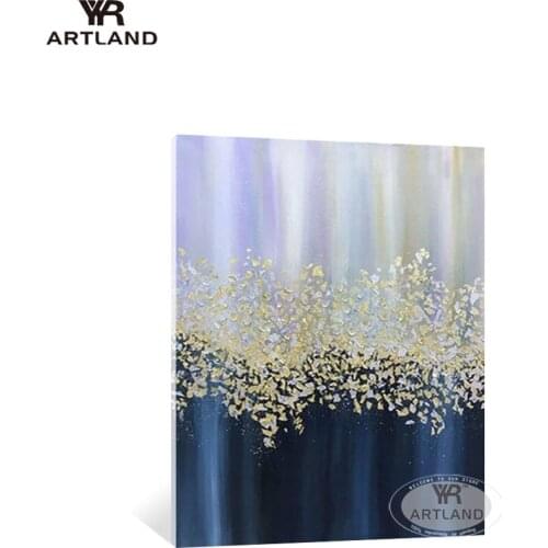 Nordic styl wall posters for home decoration Hand drawn cavnas oil painting abstract picture for living room entrance no framed