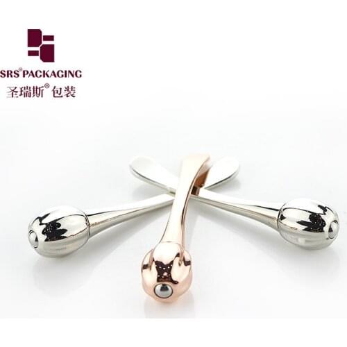 Stock Popular 75mm Massage Spoon Face Lifting Eye Cream Massage Spatula Mini Metal Facial Mask Spoon