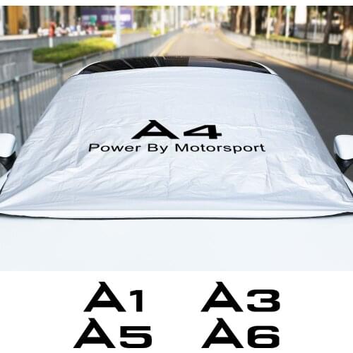 For Audi A1 A2 A3 8P 8V A4 B8 B6 A5 A6 C6 C5 C7 A7 A8 Auto Accessories Car Windshield Sunshade Cover Sun Shade Anti UV Protector