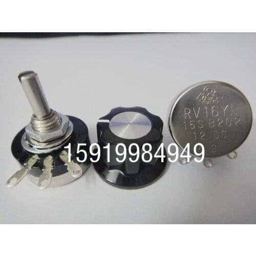 TOCOS RV16 RV16YN RV16YN15S RV16YN15SB102 1K single turn potentiometer genuine switch
