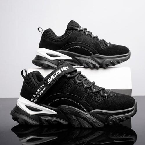 Outdoor Men Sport Shoes Mens Summer Sports Shoes Mens Running Shoes Male Sneakers 2020 Black Tenisky Scarpe Uomo Walk GMD-0558