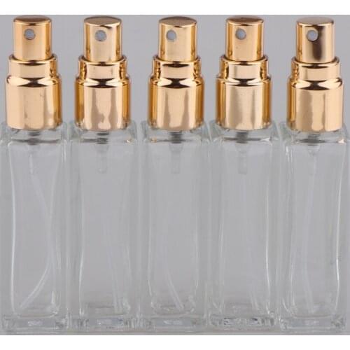 5pcs Spray Bottles Refillable Cosmetic Bottle Portable Perfume Container