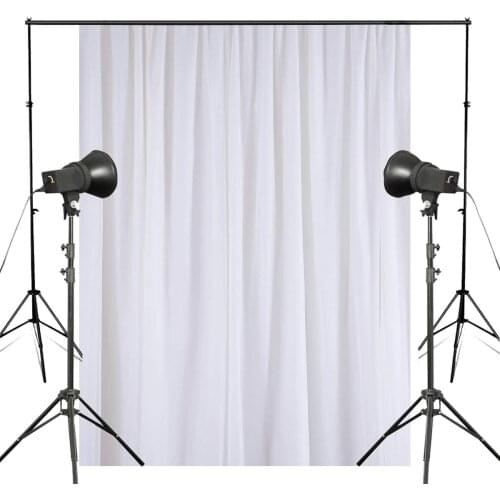 5x7ft White Curtain Photography Backdrop Art Photo Studio Backdrop Holiday background