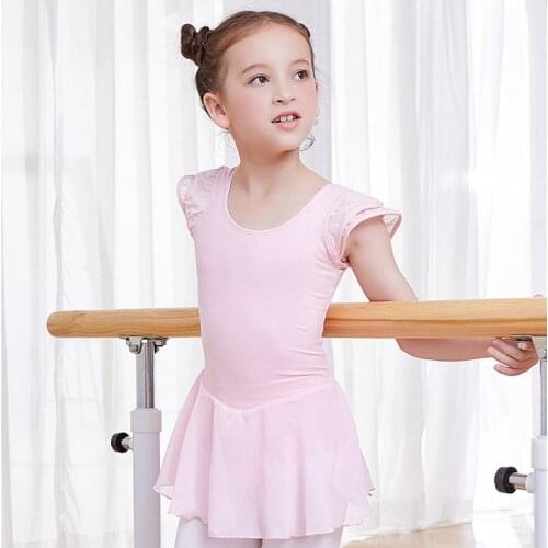 Girls ballet dress cap sleeve ballerina dress chiffon dance skirt kids leotard ballet girl ballerina dress kids