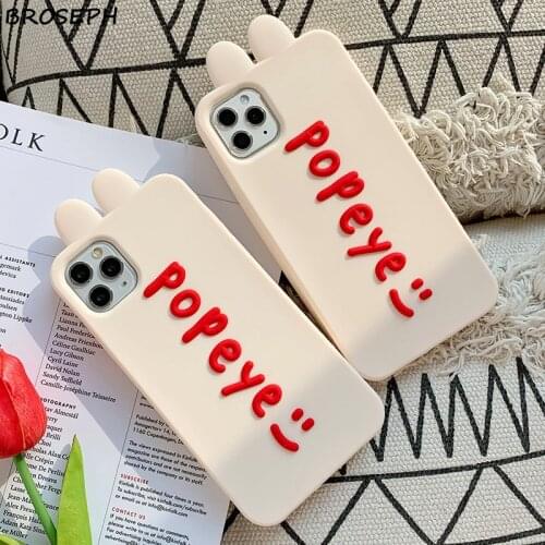 Cute Cartoon Rabbit Ears Phone Case For iPhone 6 6s 7 8 Plus X Xr Xs Max Soft Silicone Back Cover For iPhone 11 Pro Max SE 2020