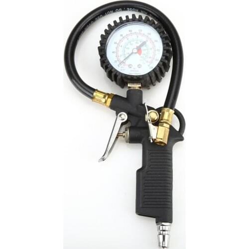 Digital Car Vehicle Tire Pressure Meter Air Inflator Gauge Nozzles Tester Tool Auto parts