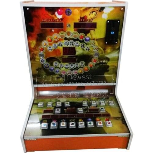 China Factory Price Cheap Tabletop Fruit Casino Gambling Games Bonus Jackpot Games Round Circle Roulette Slot Machine