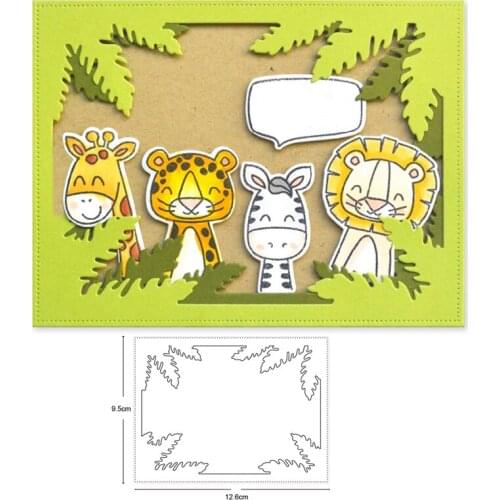 Tree label frame Metal Cutting Dies Decorative Scrapbooking 2020 new Craft Die Cut Embossing Paper Cards cutter Stencils