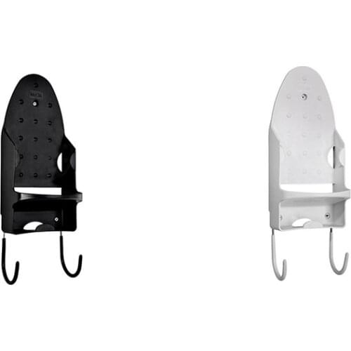SHGO HOT-Wall Mount Ironing Board Easily Mount Against Wall Or Door Iron Organizer Room Ironing Board Hanger Hotel Electric Iron
