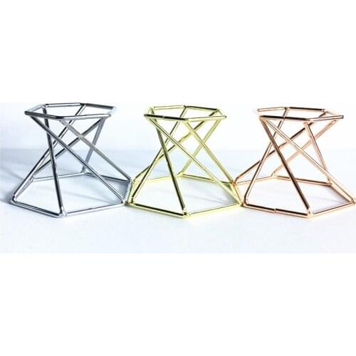 Crystal Ball Base Handicraft Desktop Ornaments Divination Photography Props Display Stand Sphere Stone Support Metal Holder