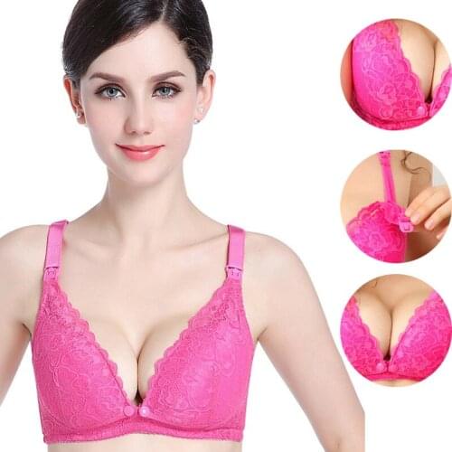 TFSCLOIN New Breastfeeding Maternity Nursing Cotton Bras & Anti-galactorrhea Pad For Pregnant Women Underwear Breast Feeding Bra