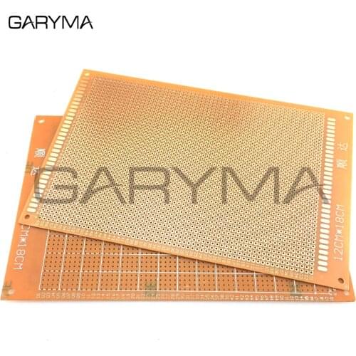 2pcs Single Side 15x18cm DIY Prototype Paper Prototype PCB Universal Experiment Matrix Circuit Board