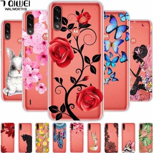 For Moto E7 Power Case Transparent Soft TPU Cases for Motorola Moto E7 Power / E7i Power Cover 6.51'' Para E7Power Clear Silicon