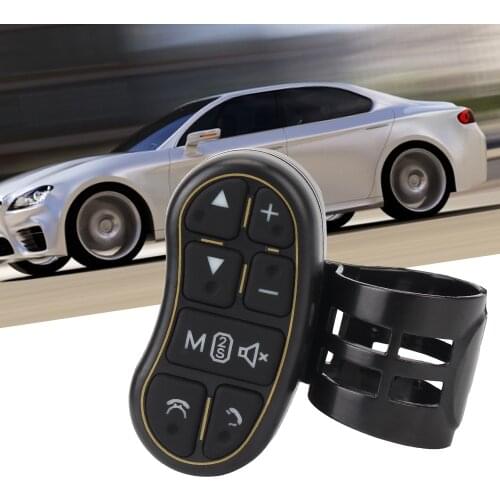 Universal Steering Control Button Car Navigation DVD Wireless Remote Control Applicable Car Steering Wheel Controller