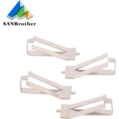 4/8/12pcs Ultimaker Build Platform Retainer Stainless Steel Glass Heated Bed Clip Clamp 3D printer parts Heatbed clip