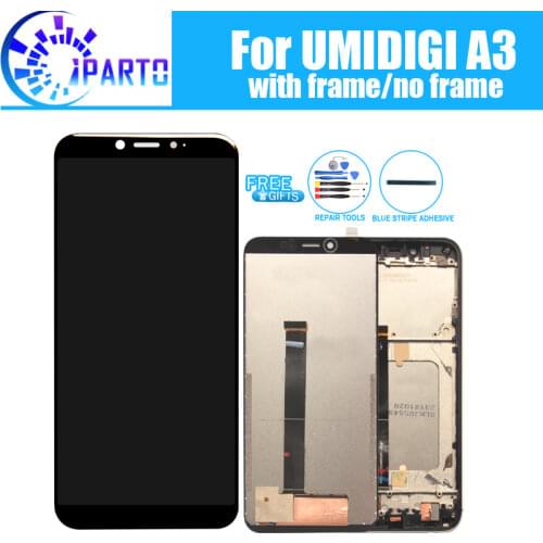 UMIDIGI A3 LCD Display+Touch Screen 100% Original Tested LCD Digitizer Glass Panel Replacement For UMIDIGI A3