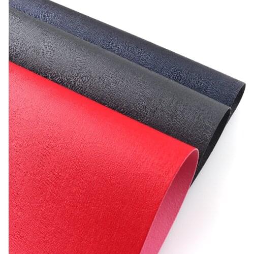 1pcs 12*8" PU Leather good leather Chrome free Environmental protection multiple colour for Notebook Handmade Craft
