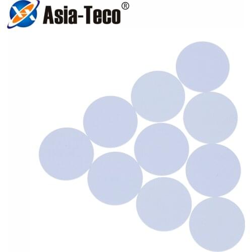 10pcs NFC Ntag215 Coin TAGS Key 13.56MHz NTAG 215 Universal Label RFID Ultralight Tags Labels 25 mm diameter free shipping