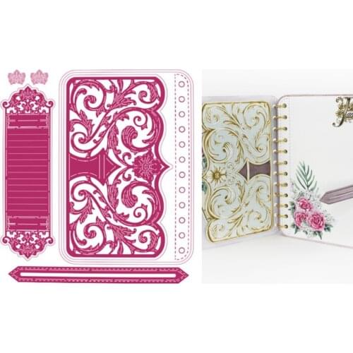 2021 Personal Notes New Metal Cutting Dies for DIY Scrapbooking Crafts Stencils Make Photo Album Template Handmade Decoration