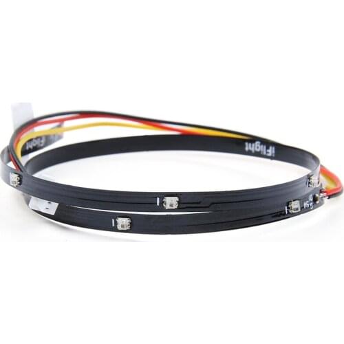 4pcs iFlight Programmable RGB 9 LED lights 75mm / 116mm length with Prop Ducts for BumbleBee Green Hornet FPV CineWhoop parts