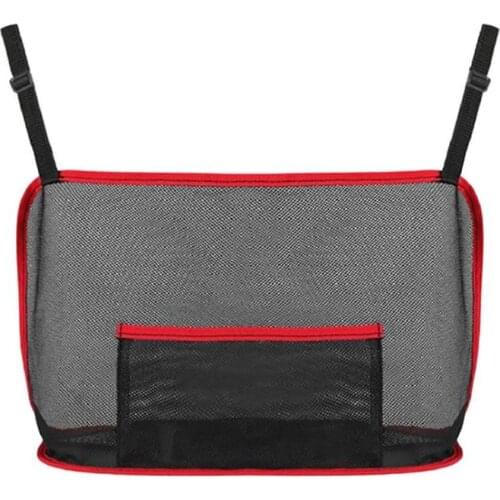 Car Seat Back Storage Bag Oxford Cloth Organizer Net Bag Luggage Holder Auto Mesh Pocket Car Accessory