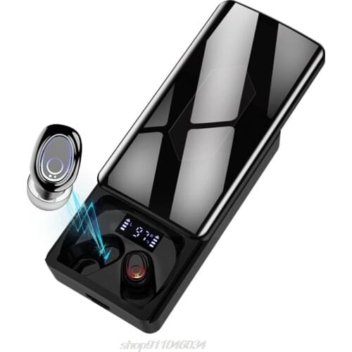 Y8 Wireless Button TWS 5.0 Bluetooth-compatible Earphone Control In-ear Headphone LED Display Sports Waterproof J21 21 Dropship