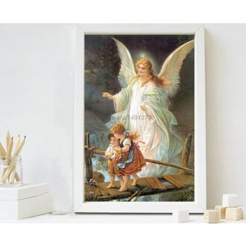 Do We Have Guardian Angels Canvas Prints Picture Modular Paintings For Living Room Poster On The Wall Home Decoration