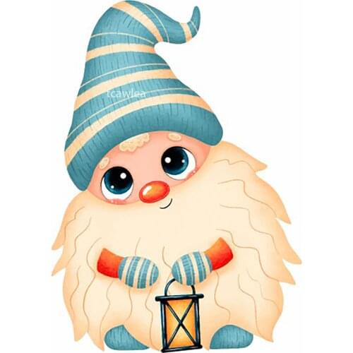 Christmas Santa Claus Metal Cutting Dies Embossing Scrapbooking Stencil Craft Cut Dies For DIY Card Lantern New Dies