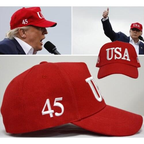 Fashion Trump Baseball Cap USA Letter Embroidery GOP Republican Patriots Caps Men Women Casual Trump President Sun Hat CP0149